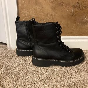 Black Combat Boots